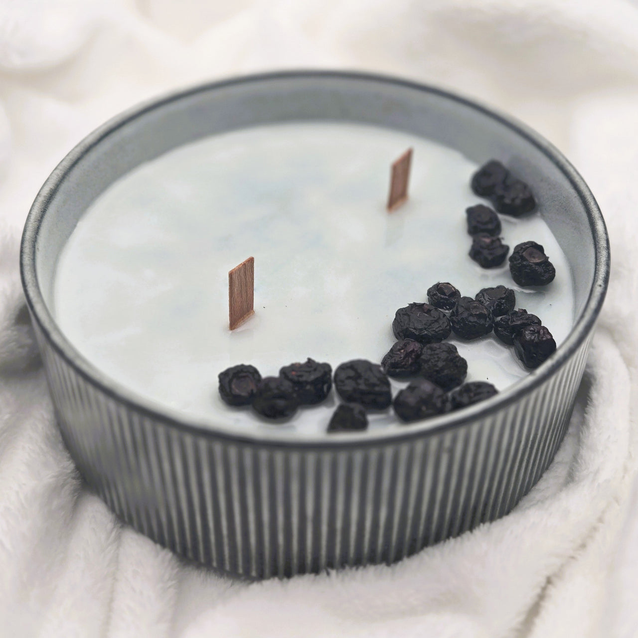 Blueberry Pie Delight Candle