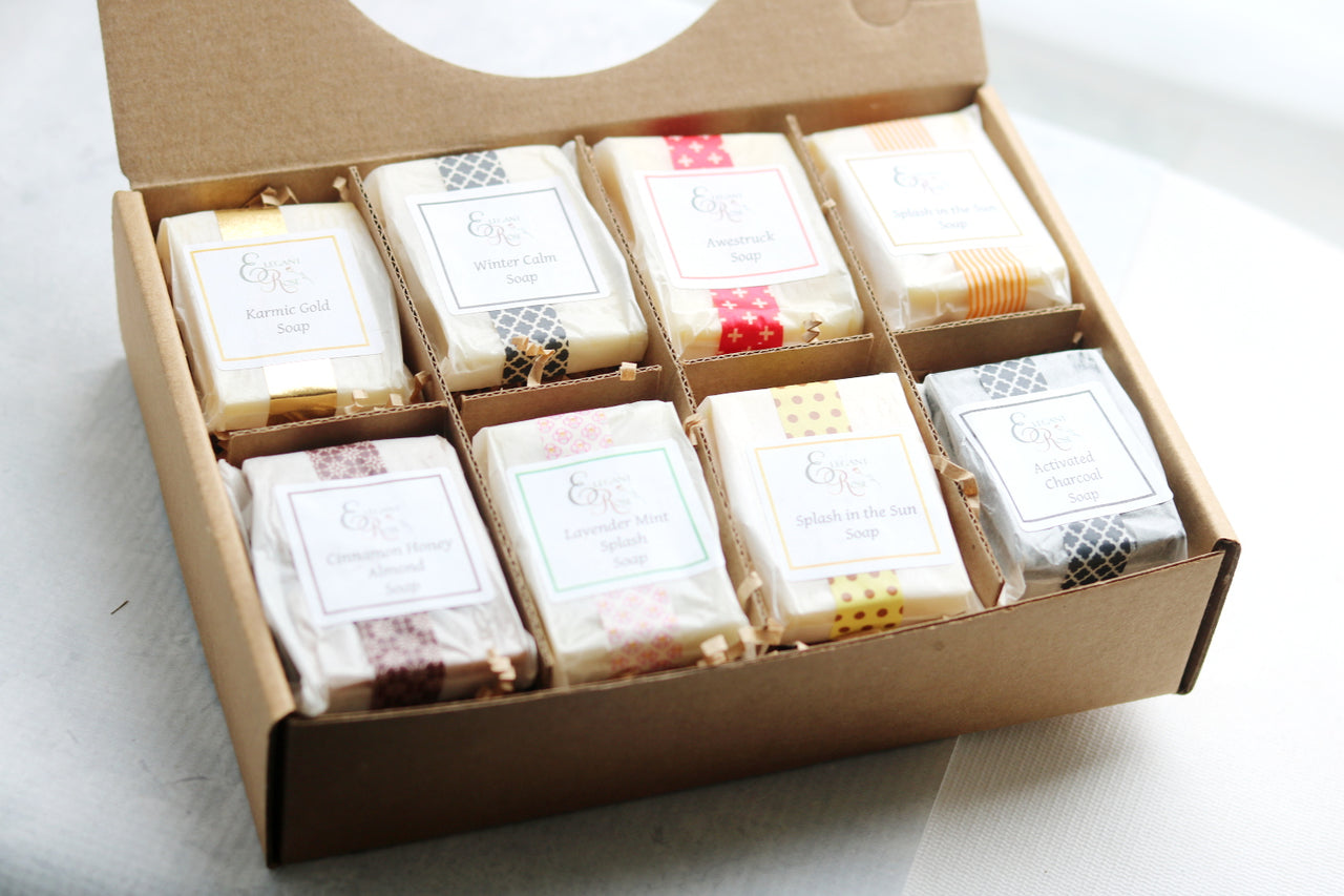 Natural Soap Sampler Gift Set